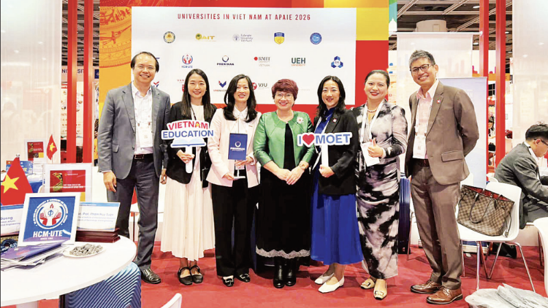 Đoàn công tác Bộ Giáo dục và Đào tạo tại APAIE 2026.