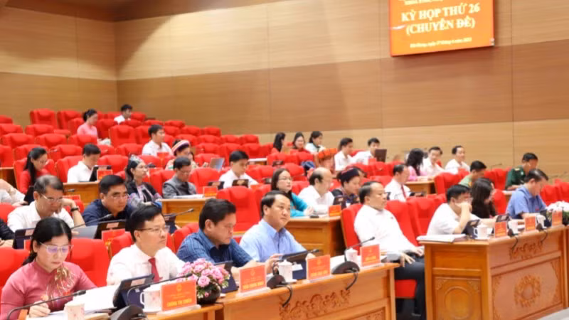 Kỳ họp thứ 26 (chuyên đề) của Hội đồng nhân dân tỉnh Hà Giang.