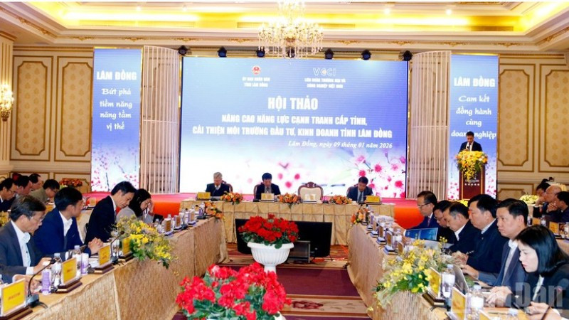 Quang cảnh hội thảo.