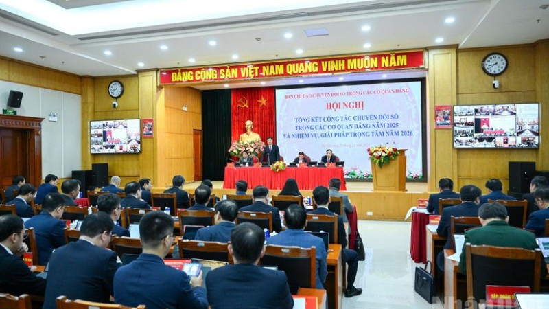 Quang cảnh hội nghị. (Ảnh: DUY LINH)