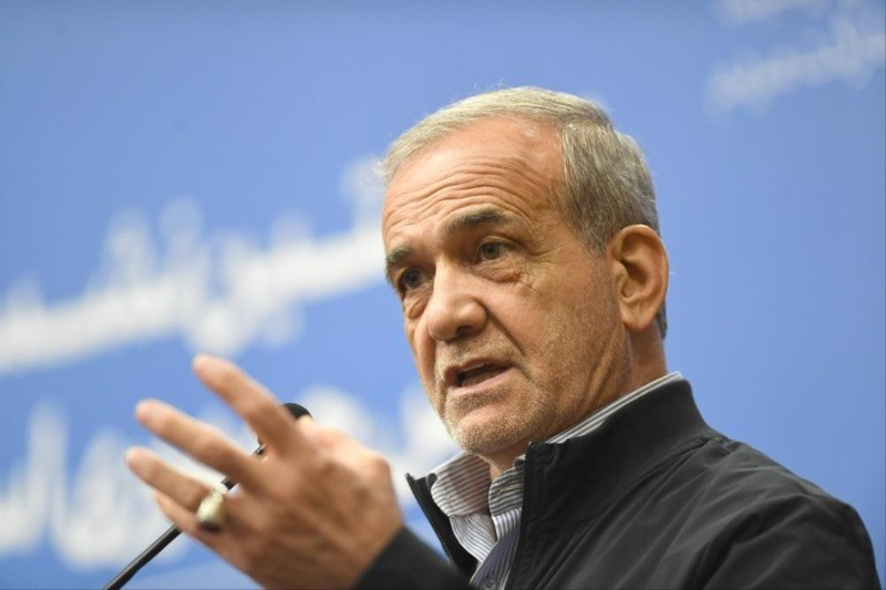Tổng thống Iran Masoud Pezeshkian. (Ảnh: XINHUA)