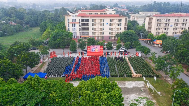 Đại học Hùng Vương (Phú Thọ) đăng cai tổ chức sự kiện "1 tỷ bước chân tiến vào kỷ nguyên mới".