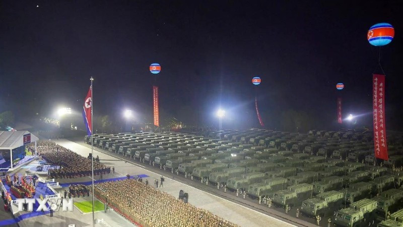 Quân đội Triều Tiên. (Ảnh: TTXVN)