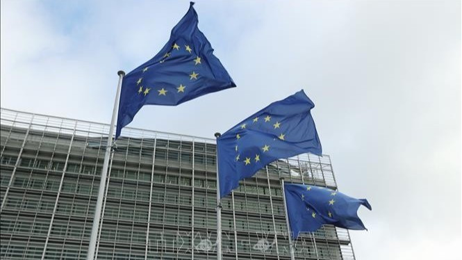 Trụ sở Ủy ban châu Âu ở Brussels, Bỉ. (Ảnh: THX/TTXVN)