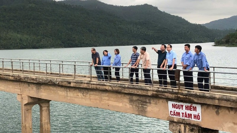 Hồ Yên Lập (Quảng Ninh) bảo đảm cấp nước cho sản xuất và phòng, chống lũ.