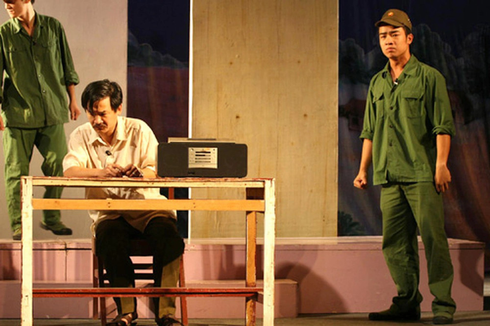 Nghệ sĩ Thanh Dương trong vở diễn. loi-12.jpg