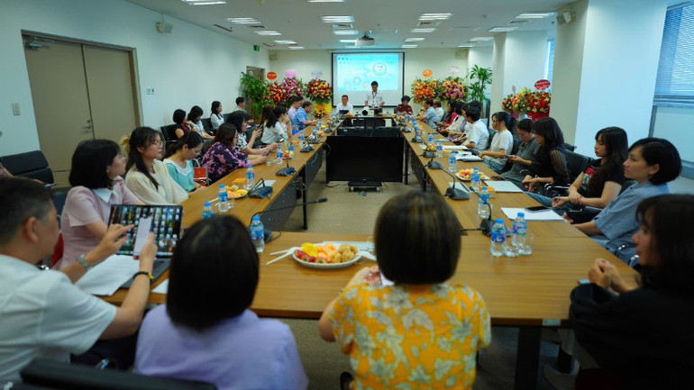 Quang cảnh buổi lễ ra mắt chương trình VTV Sống khỏe. gen-h-vtv-448.jpg