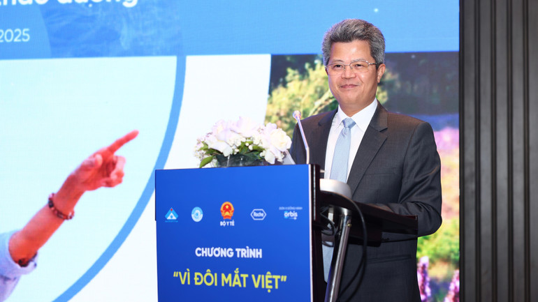 Phó giáo sư, tiến sĩ Phạm Ngọc Đông phát biểu tại lễ ký kết pgstsbs-pham-ngoc-dong-2.jpg