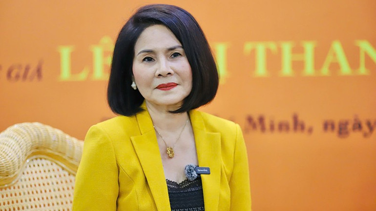 Tác giả Lê Thị Thanh Lâm. (Ảnh: Cộng tác viên) z6750595043067-f92a51b1f6ea610b5e7855cd77f4cf4f.jpg