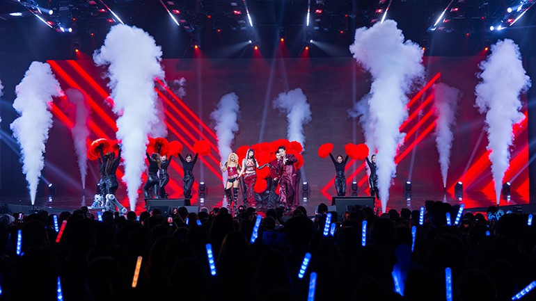 Ett framträdande under den slutliga tillkännagivandet och prisutdelningen. (Foto: Organisationskommittén). hinh-840.jpg