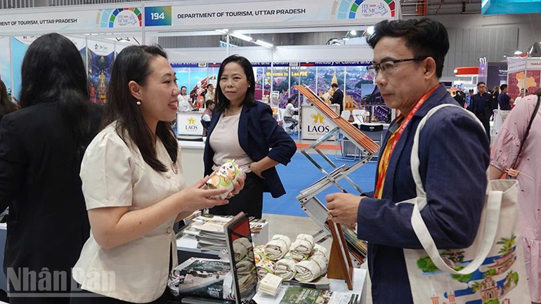 Gian hàng tại Hội chợ Du lịch quốc tế Thành phố Hồ Chí Minh 2025. ndo_bl_z6975166799546-6821b7b15d14e6bc2ea456c634ffc1cd.jpg