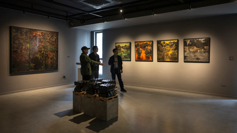 Không gian triển lãm "Thiên nhiên là nhà".