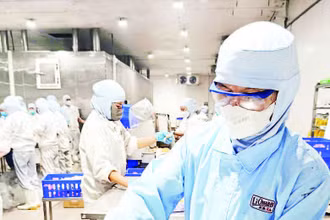 Ông Nguyễn Văn Tèo sau khi bị tai nạn lao động vẫn được công ty bố trí vào làm việc bình thường.