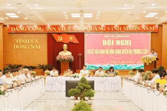 Toàn cảnh hội nghị. (Ảnh: Công Nghĩa)