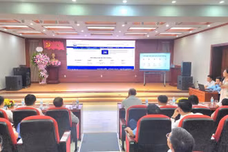 Quang cảnh buổi lễ ra mắt website và Kênh Tiktok.