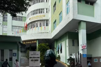 Trung tâm Y tế khu vực Hải Châu, thành phố Đà Nẵng. (Ảnh: ANH ĐÀO)