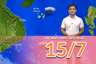 [Video] Dự báo thời tiết ngày 15/7/2025: Nắng nóng trên khu vực Bắc Bộ và Trung Bộ 