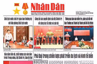 Báo Nhân Dân số 25704 