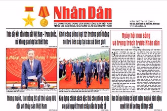 Báo Nhân Dân số 25691 