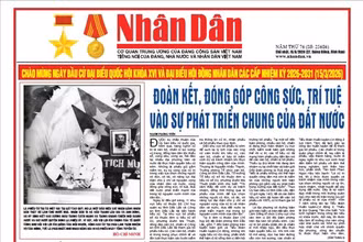 Báo Nhân Dân số 25686 