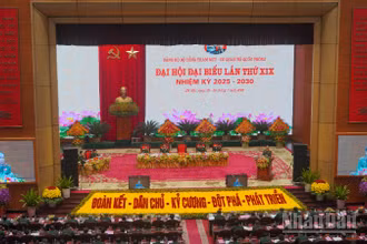 Quang cảnh Đại hội. (Ảnh: HẢI ĐĂNG)