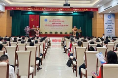 Toàn cảnh Hội nghị điển hình tiên tiến Bảo hiểm xã hội Việt Nam lần thứ VI (2025-2030).