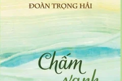 Bìa tập thơ Chấm xanh của nhà thơ Đoàn Trọng Hải.