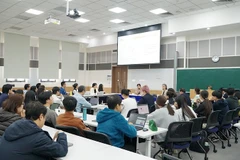 Toàn cảnh buổi ra mắt Báo cáo Phát triển con người khu vực của Chương trình Phát triển Liên hợp quốc.