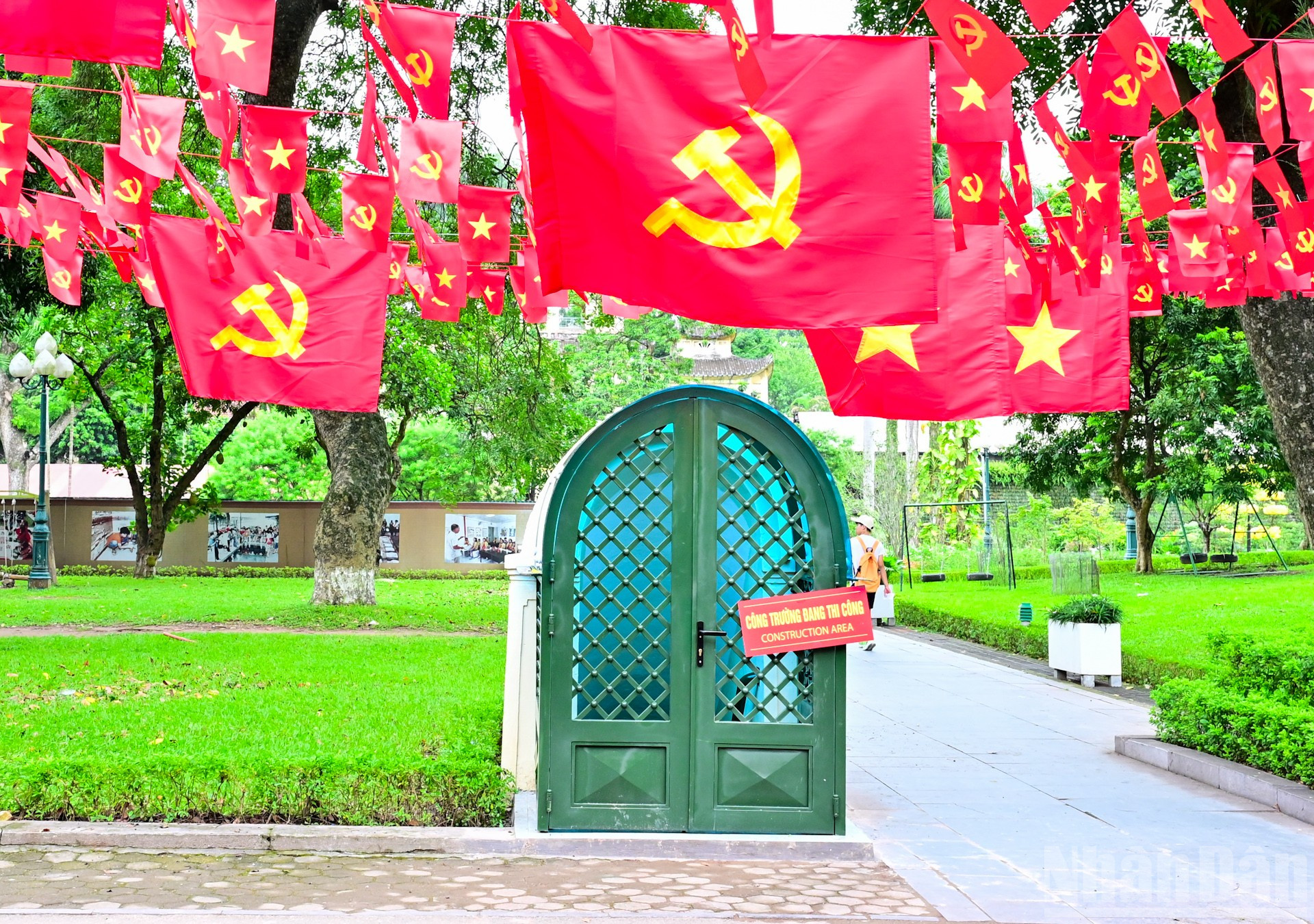 Hầm Cơ yếu được hoàn thành vào ngày 30/6/1966, được sử dụng nhiều nhất trong giai đoạn cuối năm 1972 khi máy bay Mỹ ném bom miền bắc. Hầm cơ yếu đang được tích cực sửa sang, trước khi mở cửa đón du khách vào ngày 19/8/2025. ndo_br_img-0030.jpg