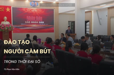 Đào tạo người cầm bút trong thời đại số