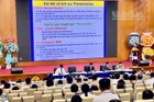 Quang cảnh phiên khai mạc toàn thể hội nghị khoa học.