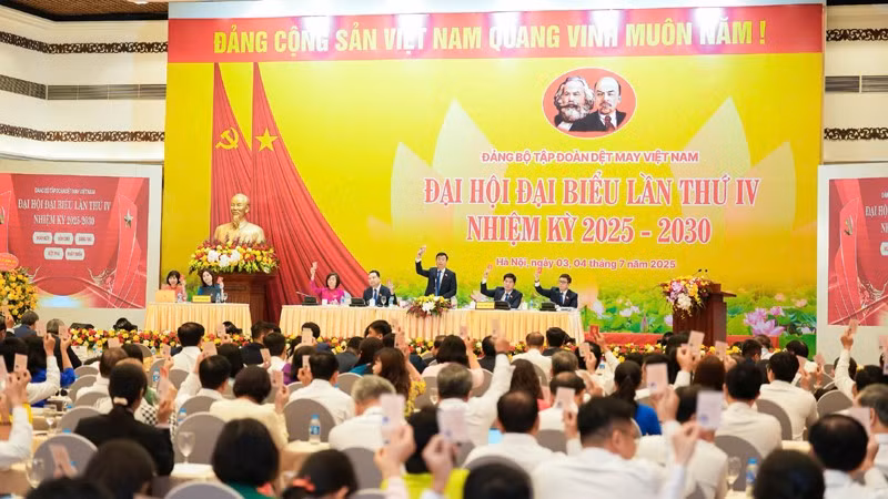 Toàn cảnh đại hội.