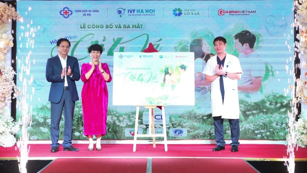 Chương trình “Hành trình cỏ bốn lá” được xác định là hoạt động dài hạn trong việc đồng hành cùng cộng đồng thông qua chuỗi tư vấn, hội thảo, hỗ trợ tâm lý và tài chính cho các gia đình hiếm muộn.