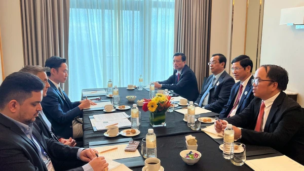 Quang cảnh buổi làm việc bên lề Diễn đàn Du lịch ASEAN 2026. (Ảnh: TITC)