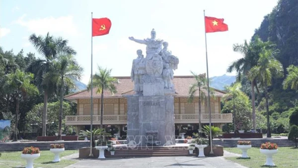 Nhà trưng bày chiến thắng Chi Lăng. (Ảnh: TTXVN)