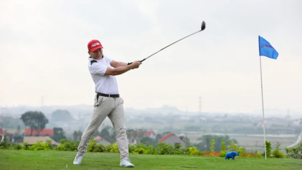 Du lịch golf được xác định là một trong những sản phẩm ưu tiên của ngành du lịch Việt Nam. (Ảnh: TTXVN)