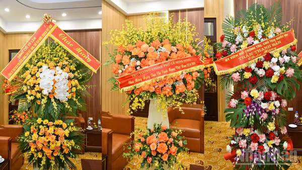 Lãnh đạo Đảng, Nhà nước đã gửi lẵng hoa chúc mừng Báo Nhân Dân nhân kỷ niệm 101 năm Ngày Báo chí Cách mạng Việt Nam.