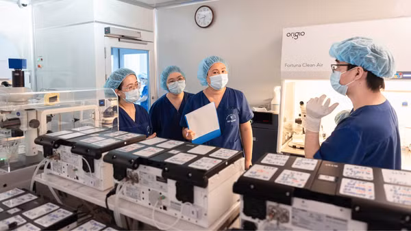 Phòng lab IVF được kỳ vọng sẽ nâng chuẩn thông qua hợp tác quốc tế. 