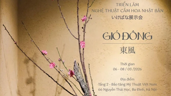 Triển lãm Ikebana "Gió Đông": Từ vẻ đẹp bình dị đến sức sống mãnh liệt của vạn vật
