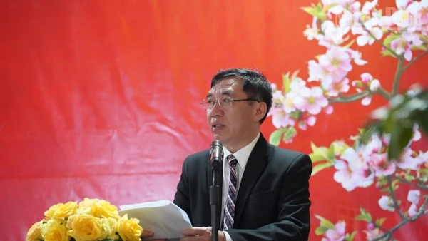 Tổng Lãnh sự Việt Nam tại Preah Sihanouk Lại Xuân Chiến. (Ảnh: HUY VŨ)