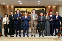 Thủ tướng Chính phủ Phạm Minh Chính và đoàn đại biểu phía Thụy Điển. (Ảnh: Trần Hải)