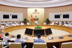 Quang cảnh cuộc họp. (Ảnh: PHẠM KIÊN/TTXVN)