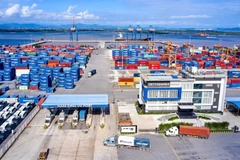 Cảng biển Hải Phòng được vận hành bằng Hệ thống giao nhận cổng tự động.