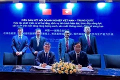 PVCFC ký kết biên bản ghi nhớ hợp tác với WEC thuộc CNCEC.
