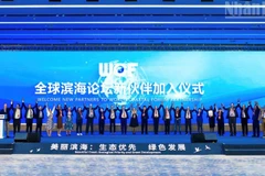 Diễn đàn bờ biển toàn cầu 2025 với chủ đề “Bờ biển tươi đẹp: Ưu tiên sinh thái và phát triển xanh”.