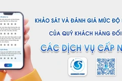 Khảo sát sự hài lòng của khách hàng đối với chất lượng dịch vụ cấp nước.