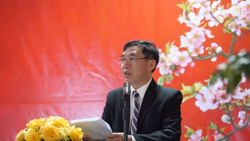 Tổng Lãnh sự Việt Nam tại Preah Sihanouk Lại Xuân Chiến. (Ảnh: HUY VŨ)