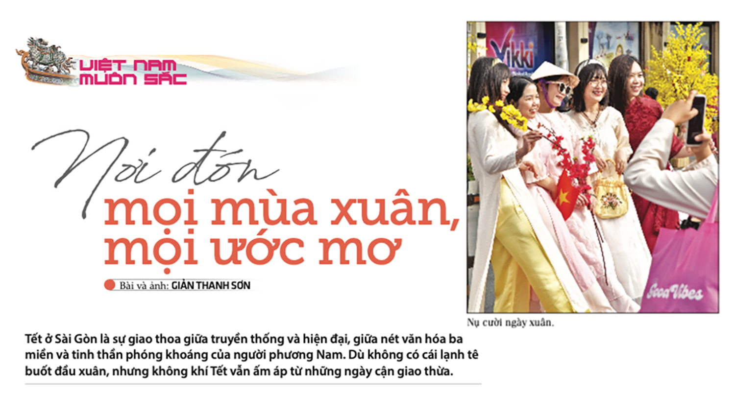 Nơi đón mọi mùa xuân, mọi ước mơ