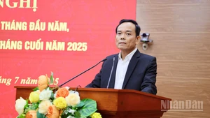 Đồng chí Trần Lưu Quang phát biểu chỉ đạo hội nghị.
