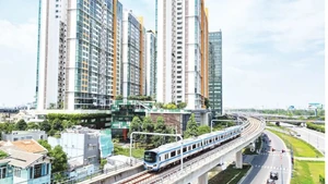 Thành phố Hồ Chí Minh tận dụng cơ chế đặc thù từ Quốc hội để thu hút đầu tư, phát triển hệ thống đường sắt đô thị. (Ảnh THẾ ANH)